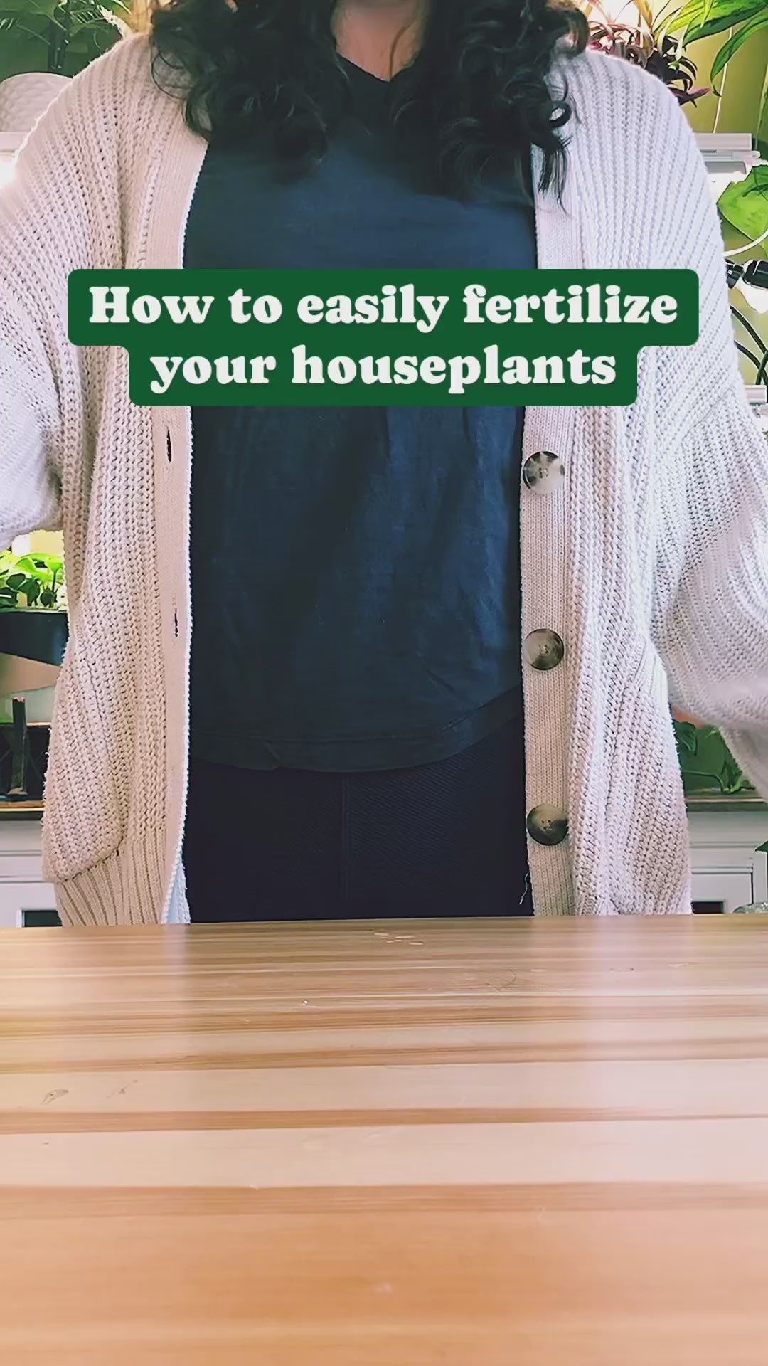 Fertilizing your plants